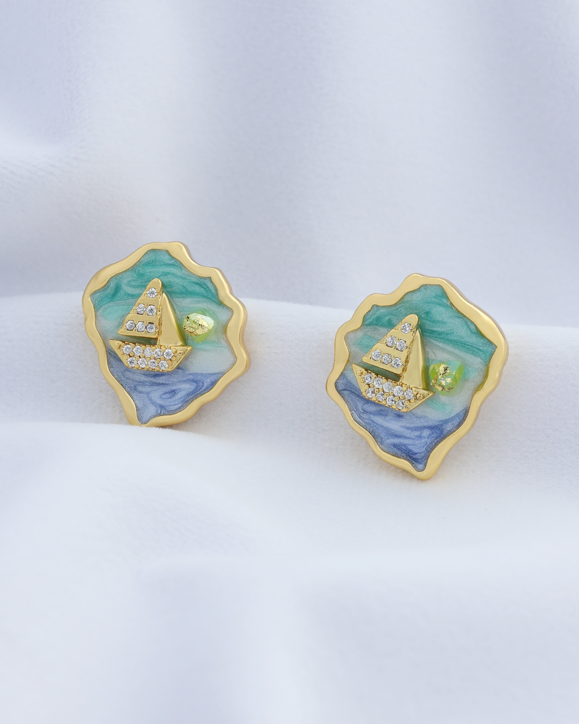 Boat Ear Studs