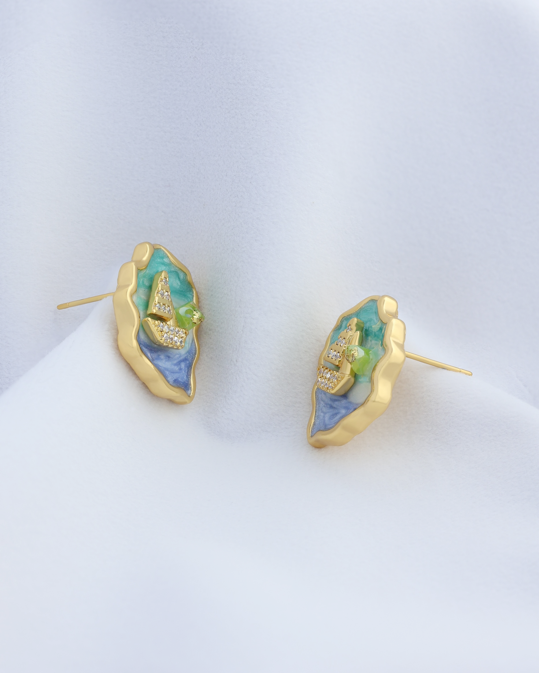 Boat Ear Studs