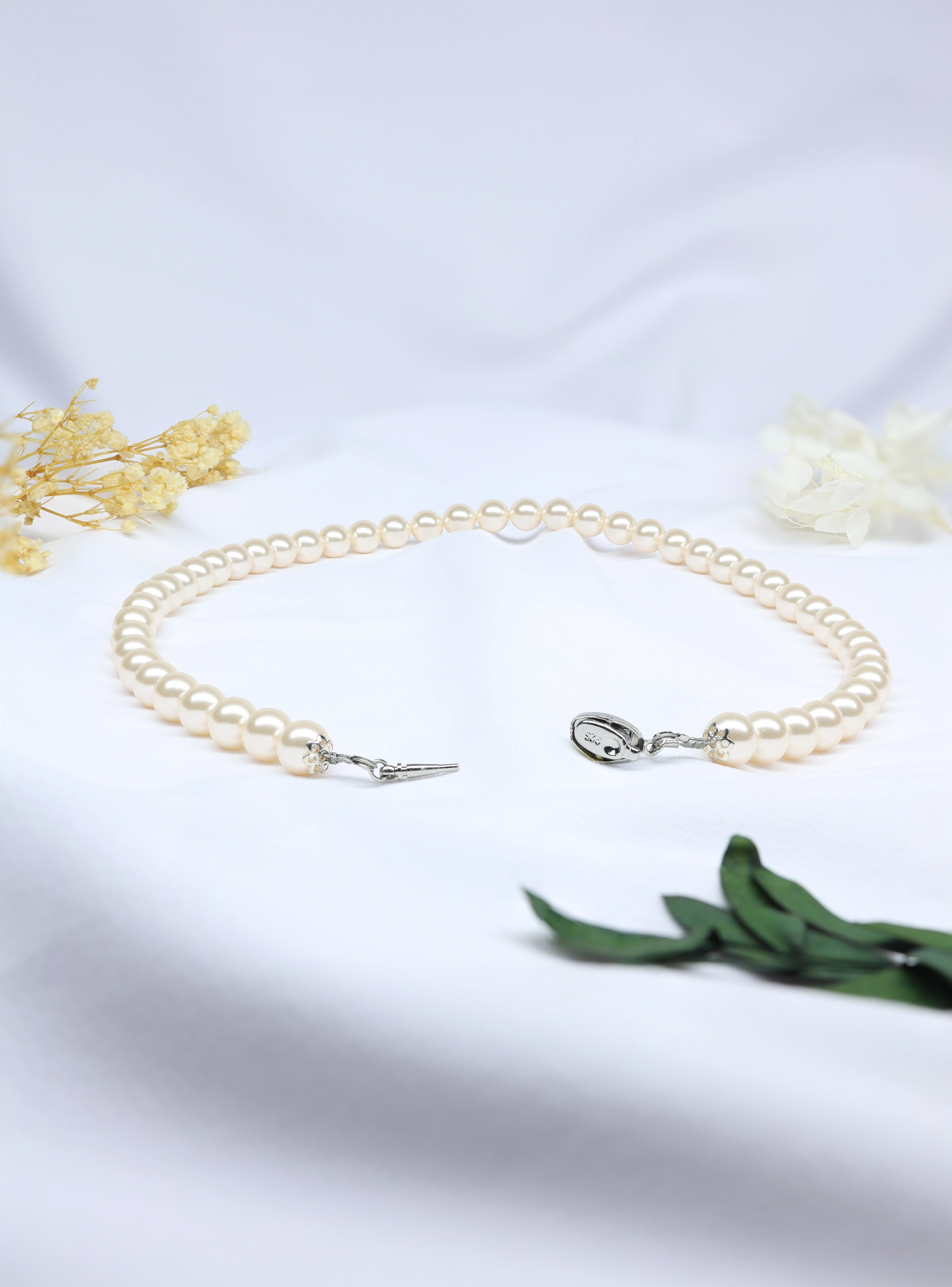 Round Pearl Necklace
