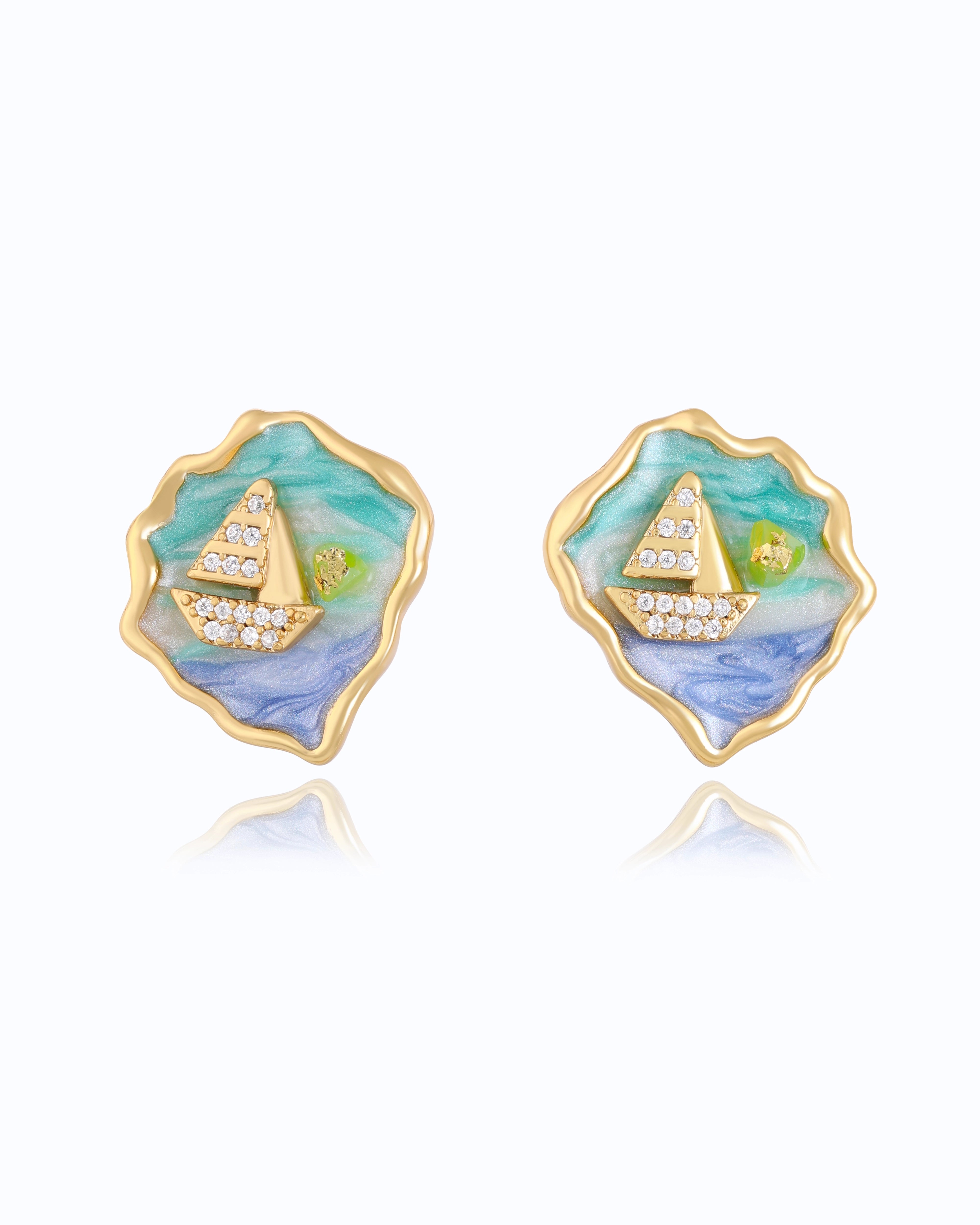 Boat Ear Studs