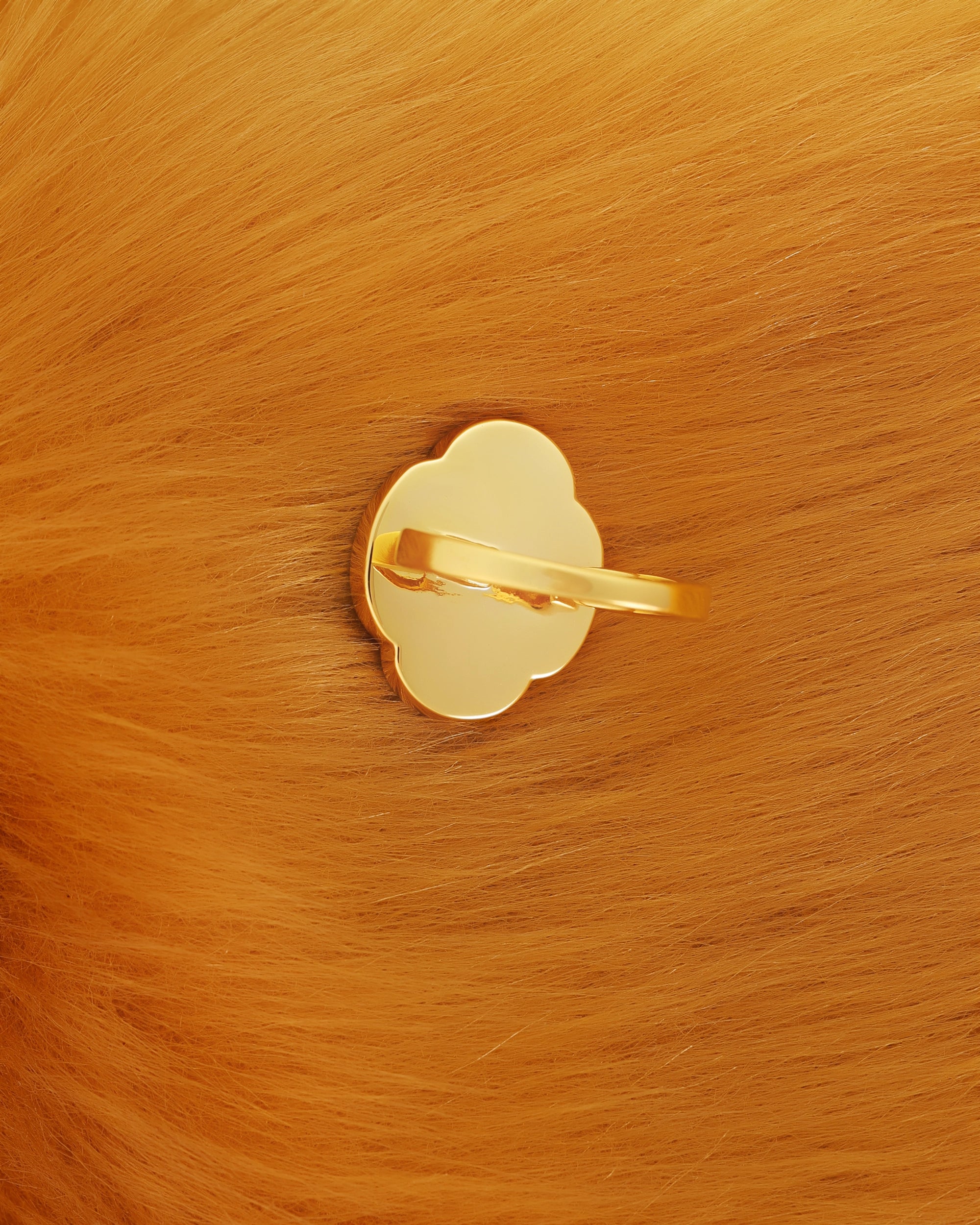 Pearl on Enamel Painting Adjustable Ring