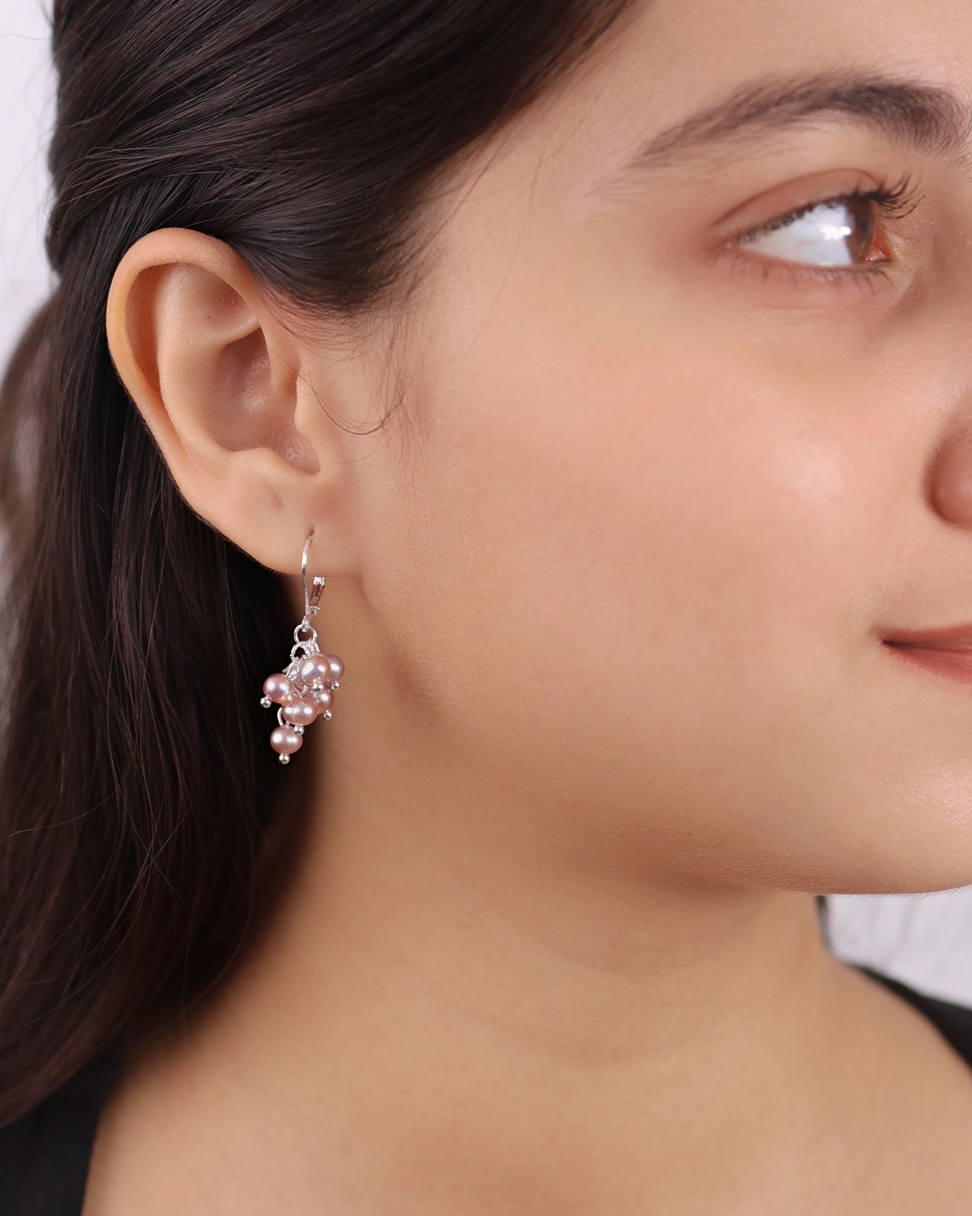 Mini Pearl Grapes Dangle (Purple)