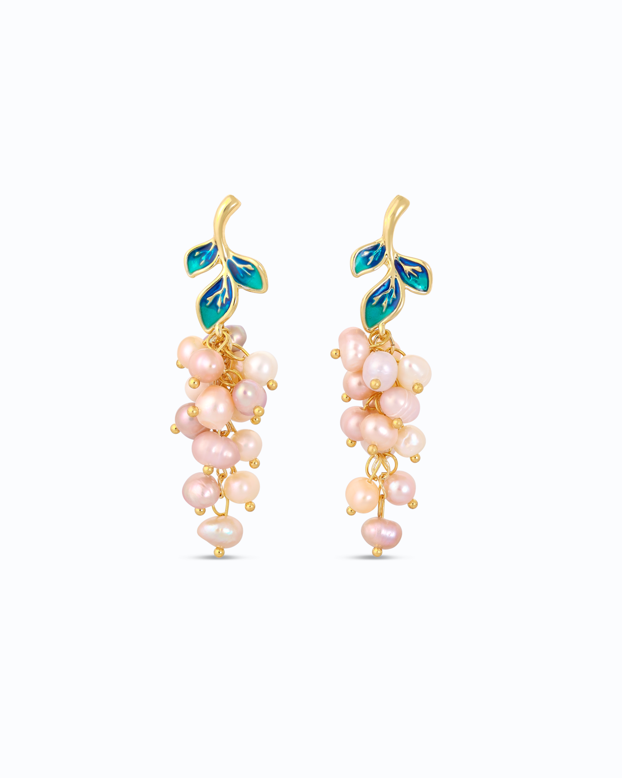 Pearl Grapes Dangles | Flawnt™ Freshwater Pearl Jewelry