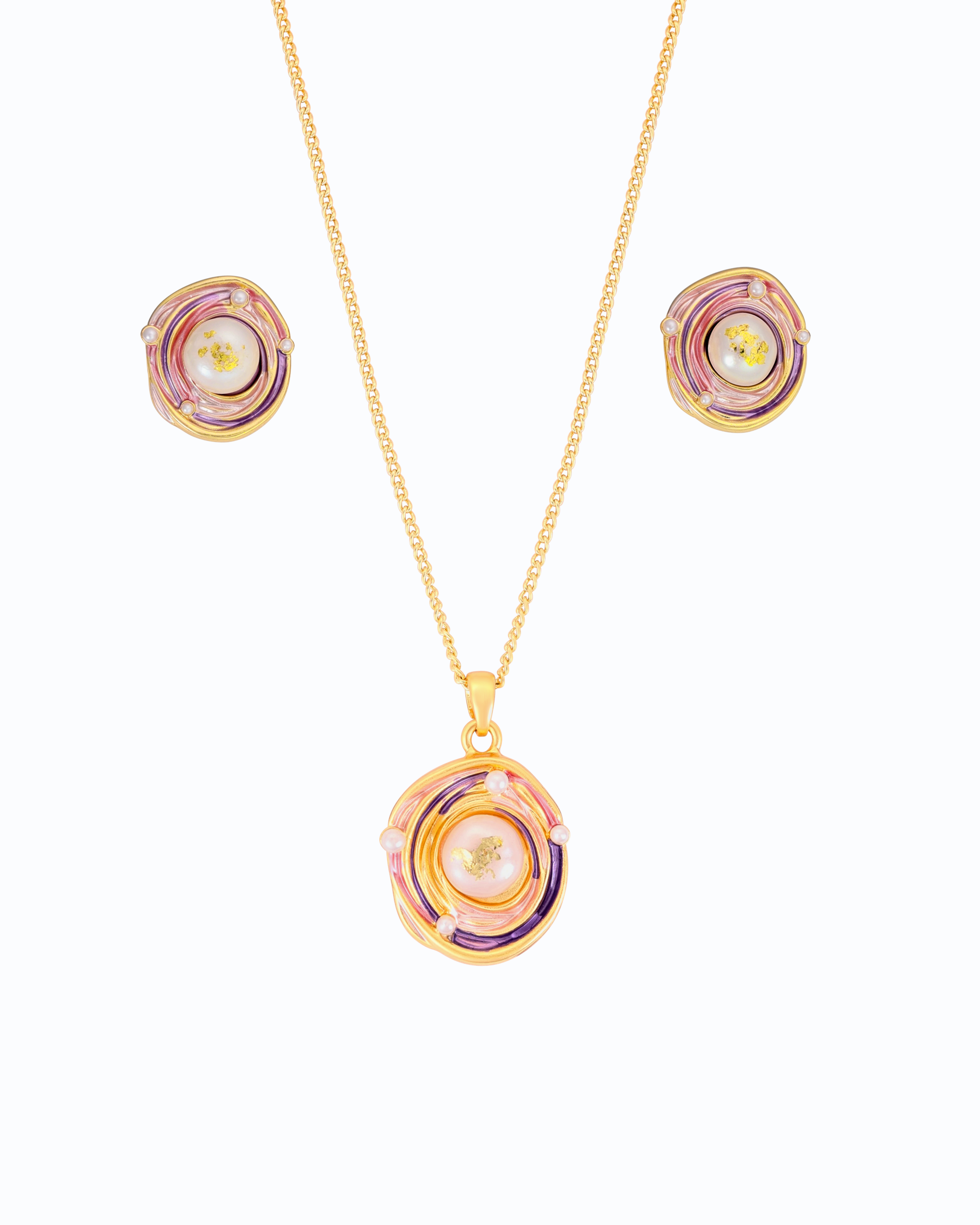 Pastel Nest Pendant Set