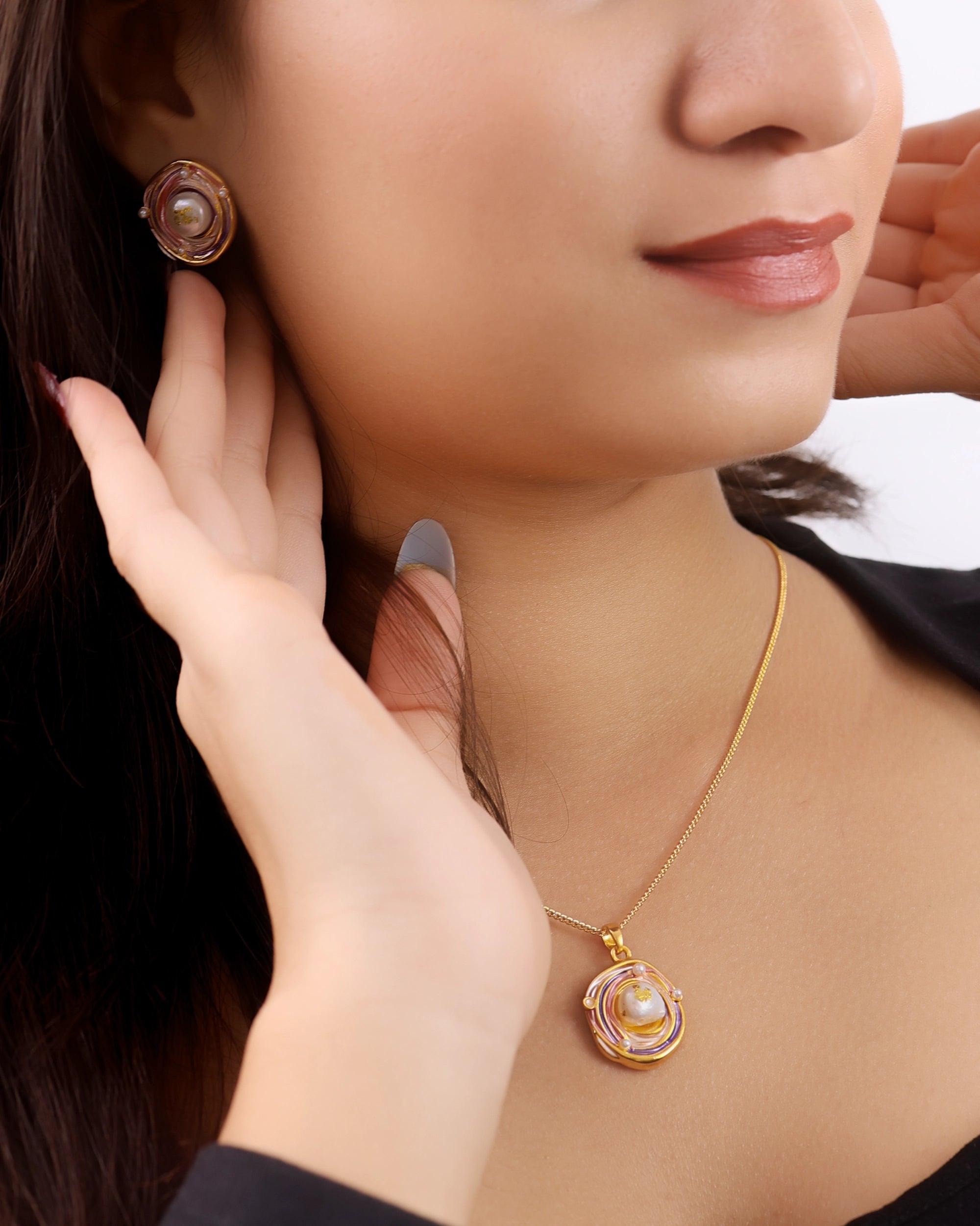 Pastel Nest Pendant Set