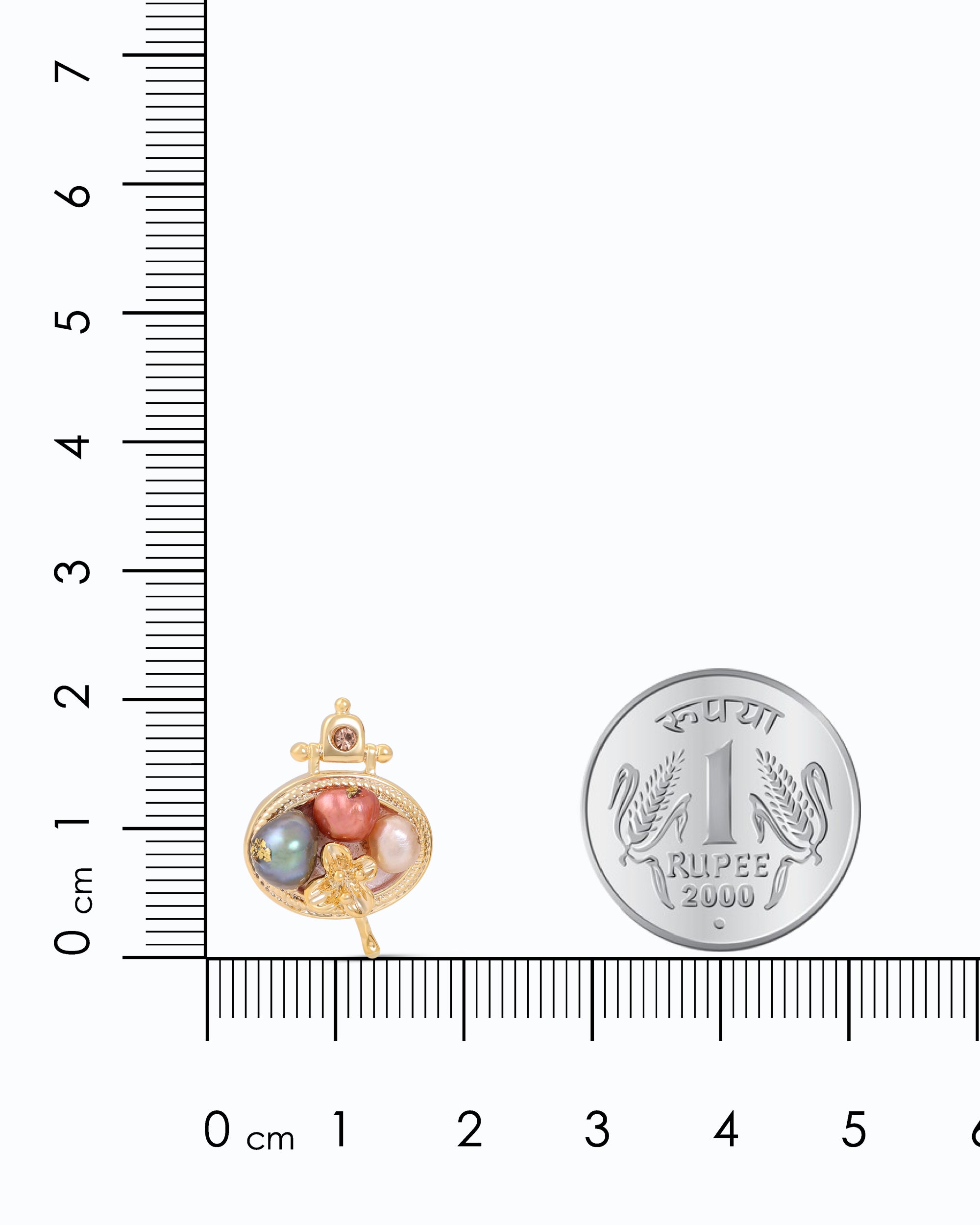 Ternate Tulip Pearl Ear Studs