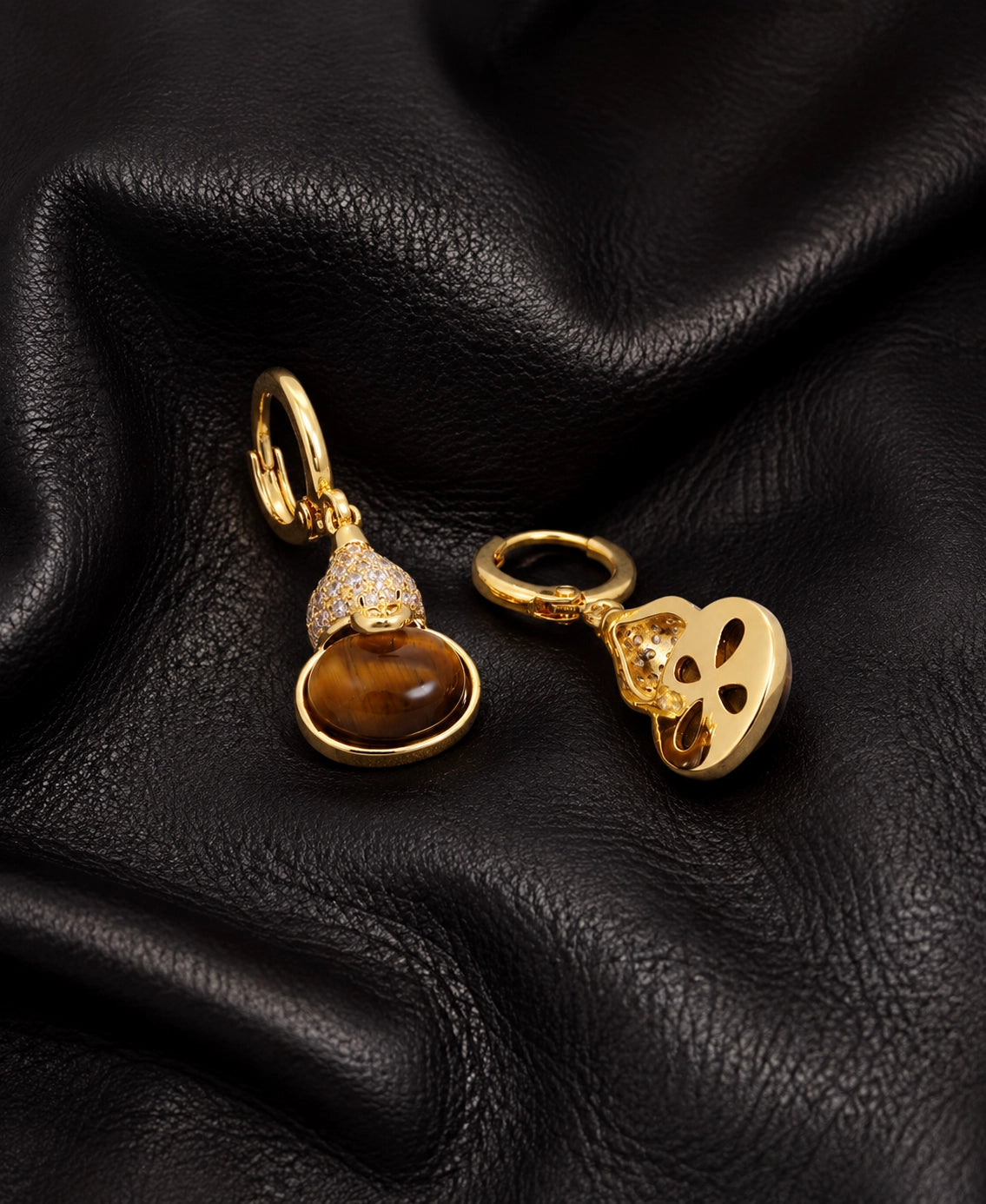 Golden Talisman Dangles