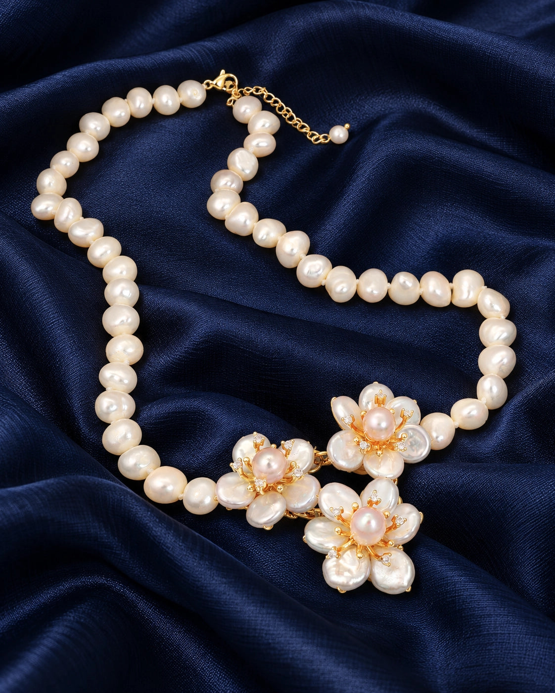 Fleur de Perle Necklace