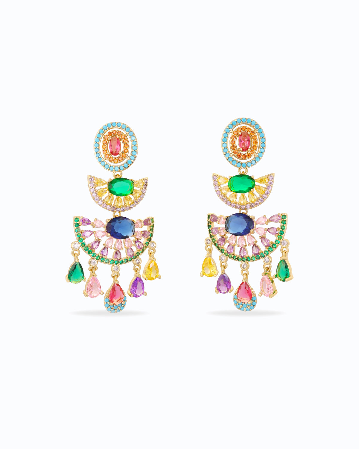 Maharani Mosaic Earrings