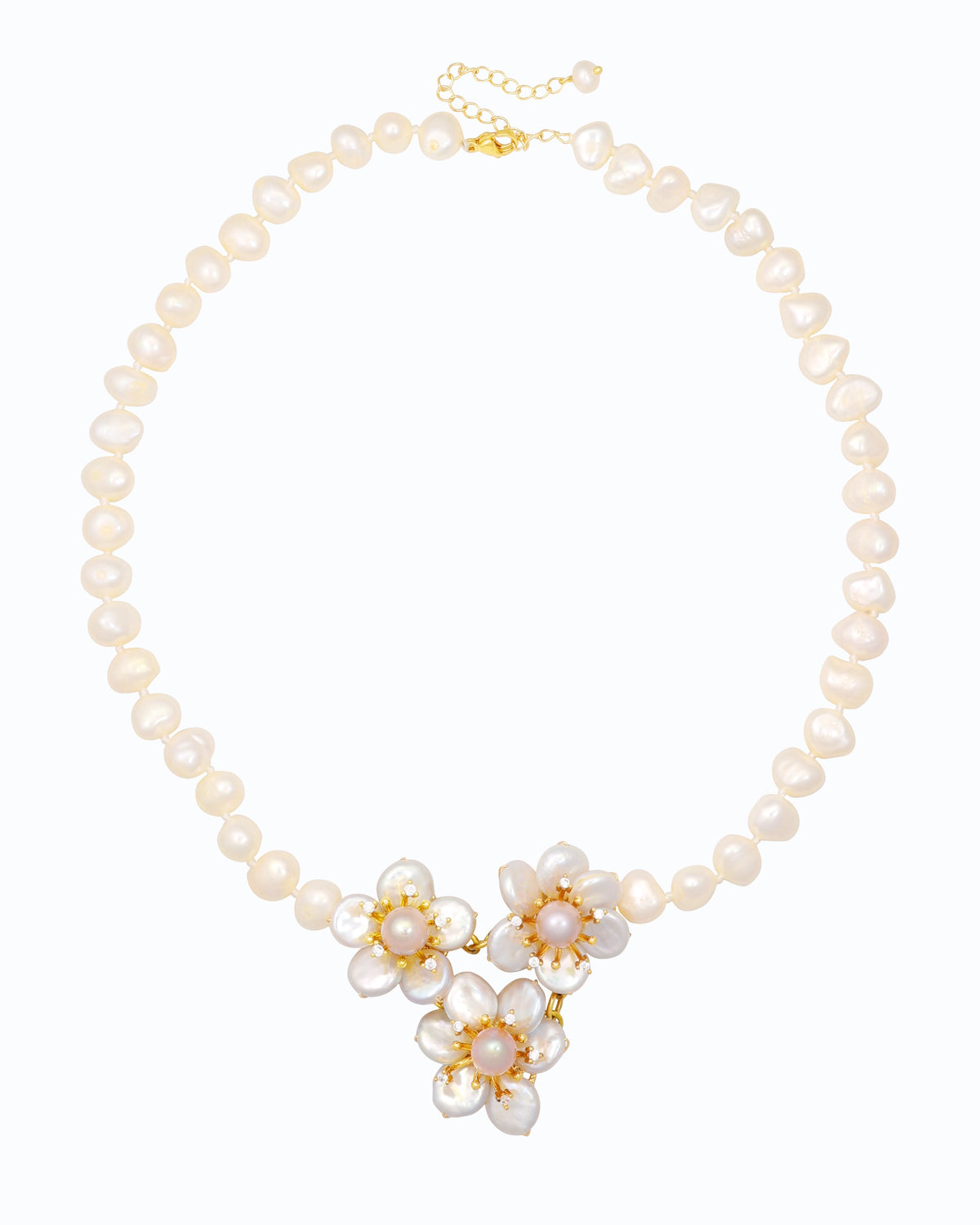 Fleur de Perle Necklace