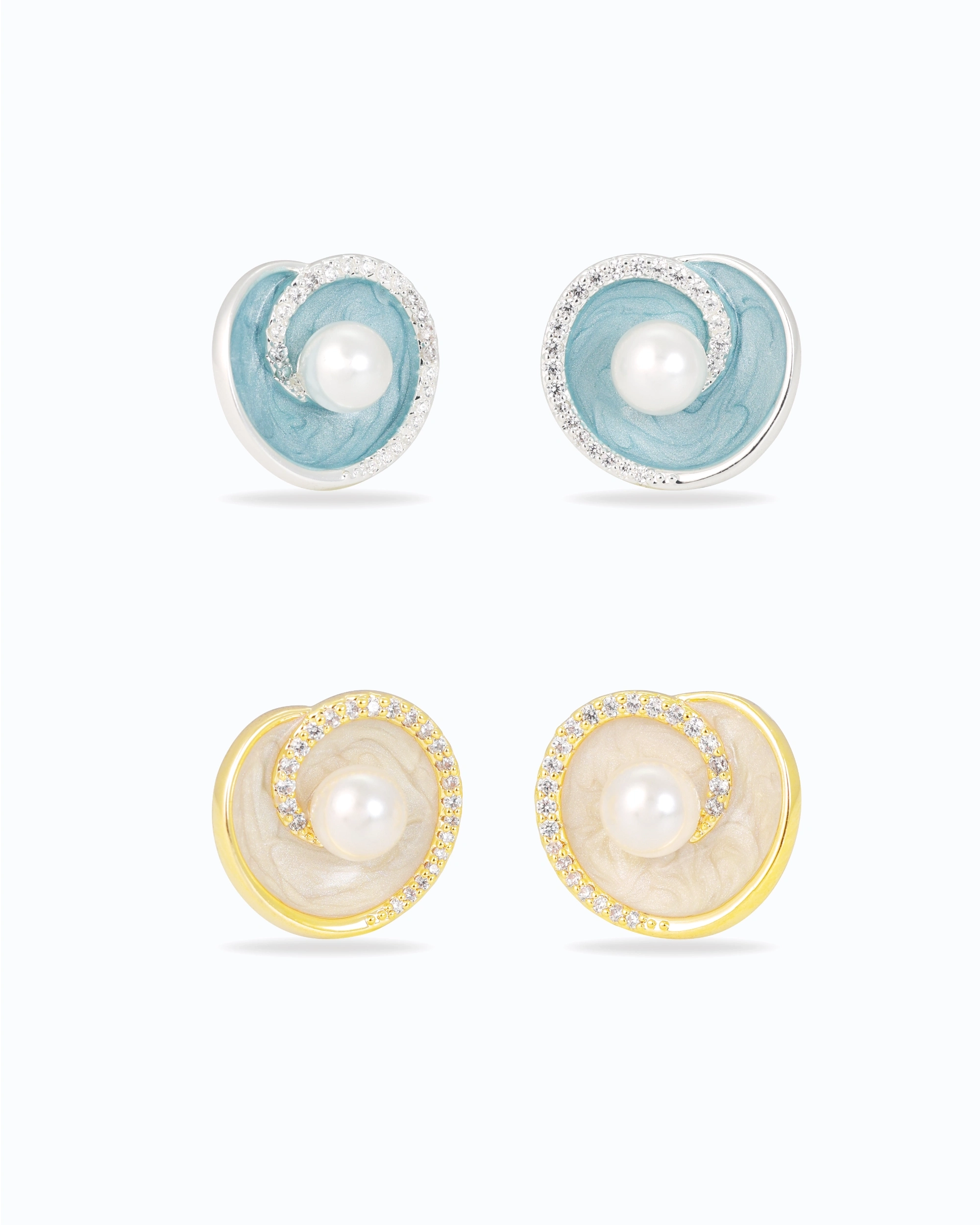 High Executive Pearl Studs Gift Pack