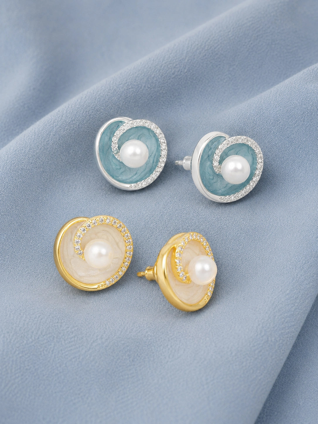 High Executive Pearl Studs Gift Pack
