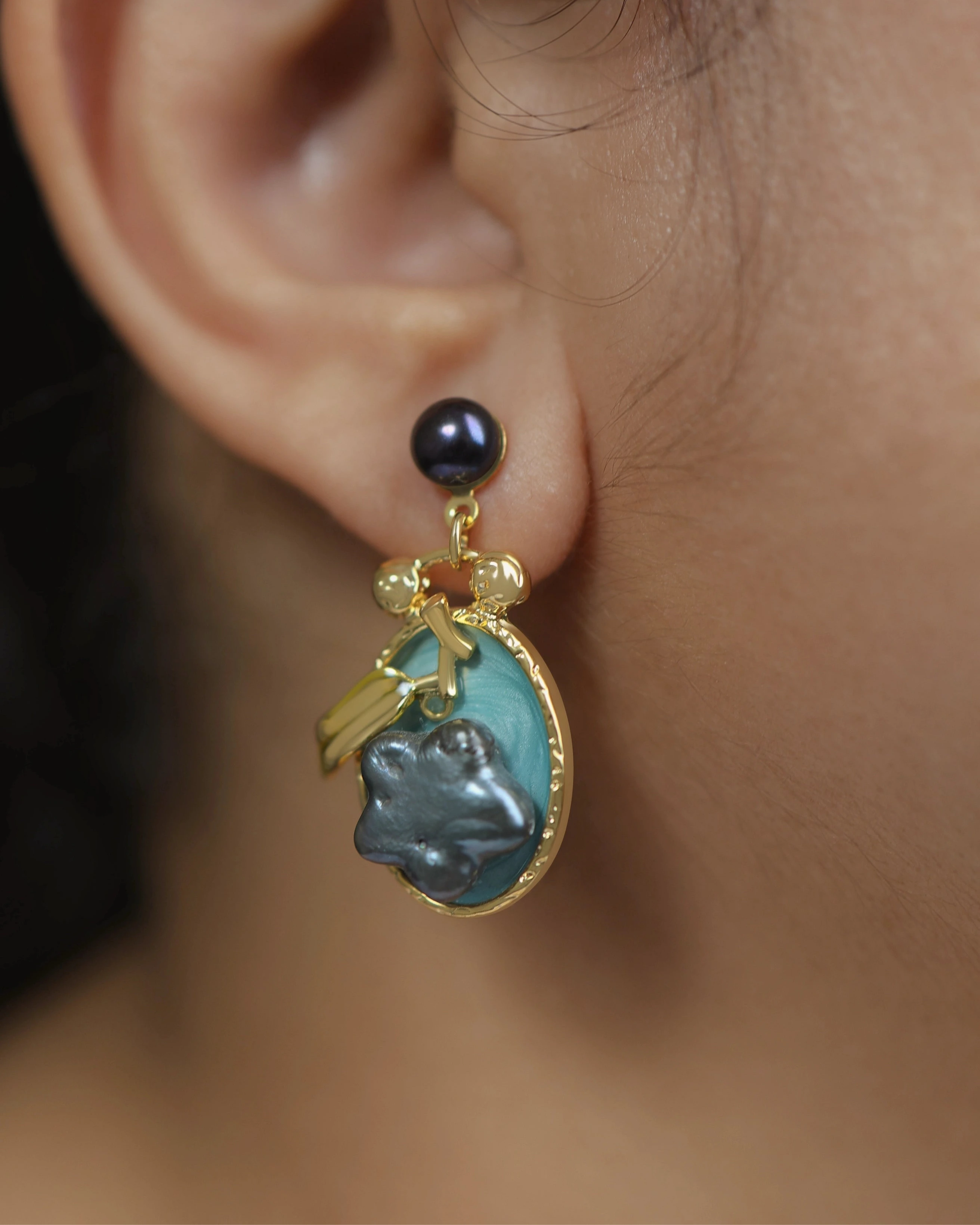 Flower MoP (Blue Pearl)