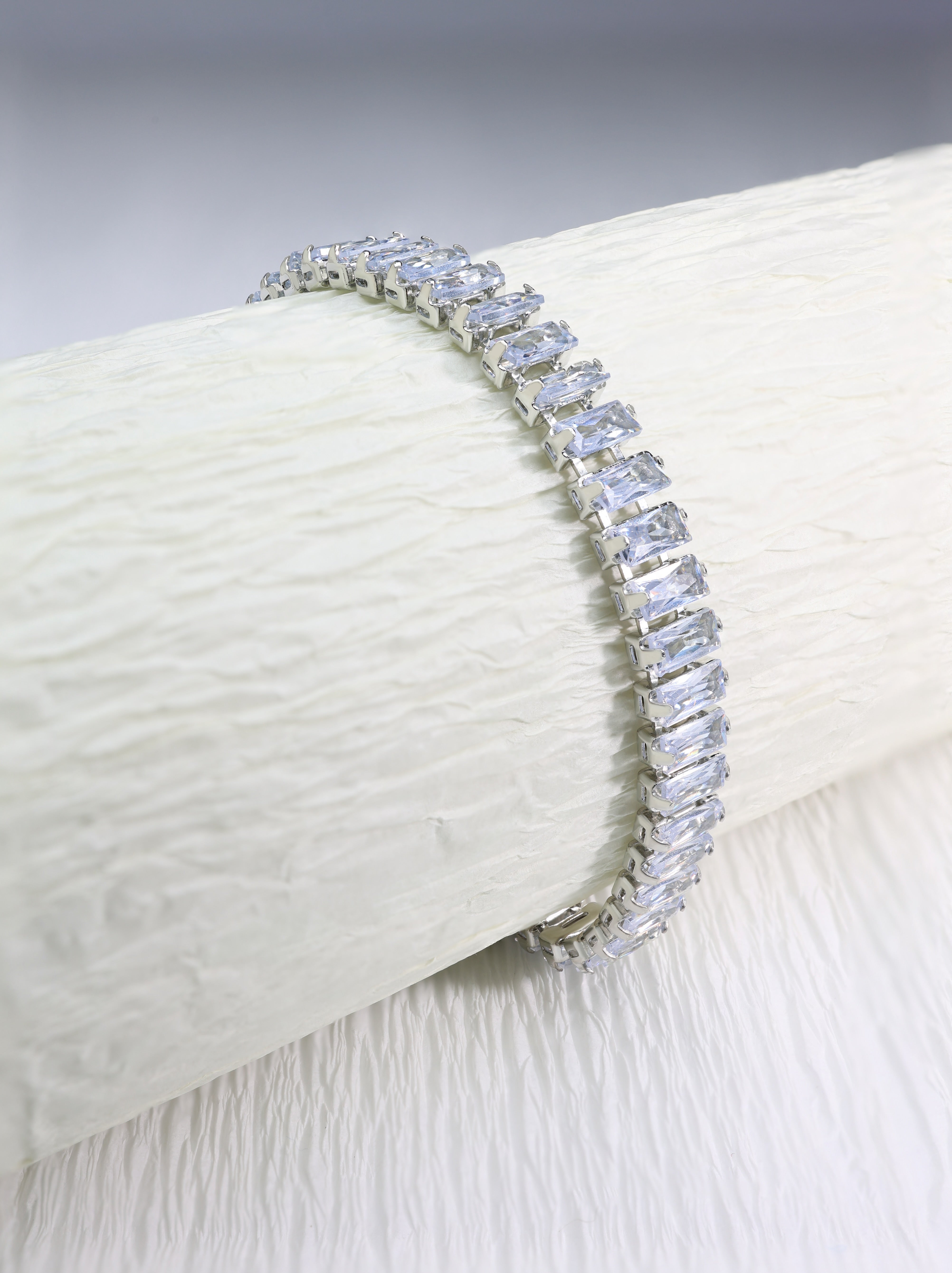 Baguette Silver | Premium Pearl Jewelry – Unique & Bespoke Design 