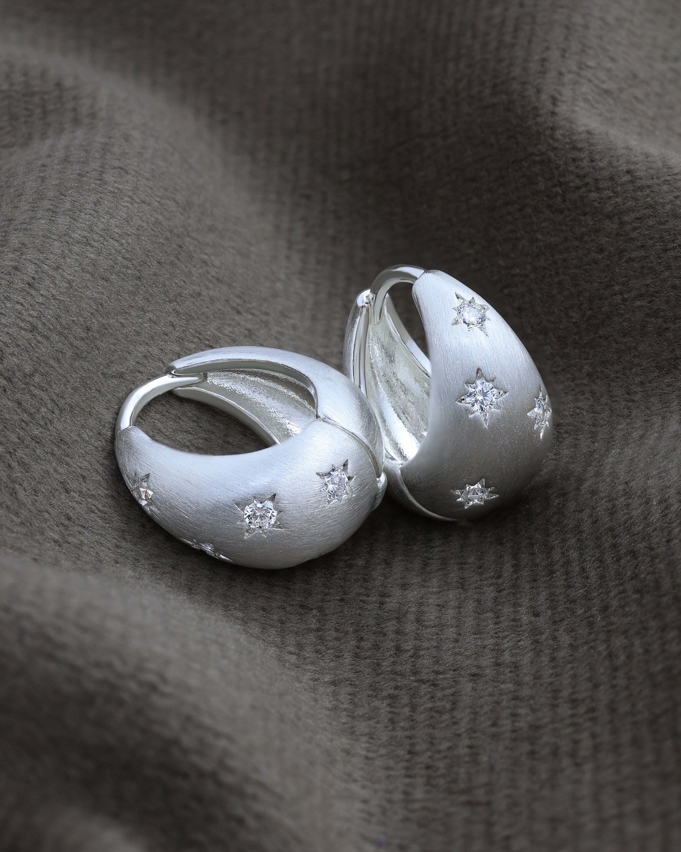 Celestial Brushed Bali Silver