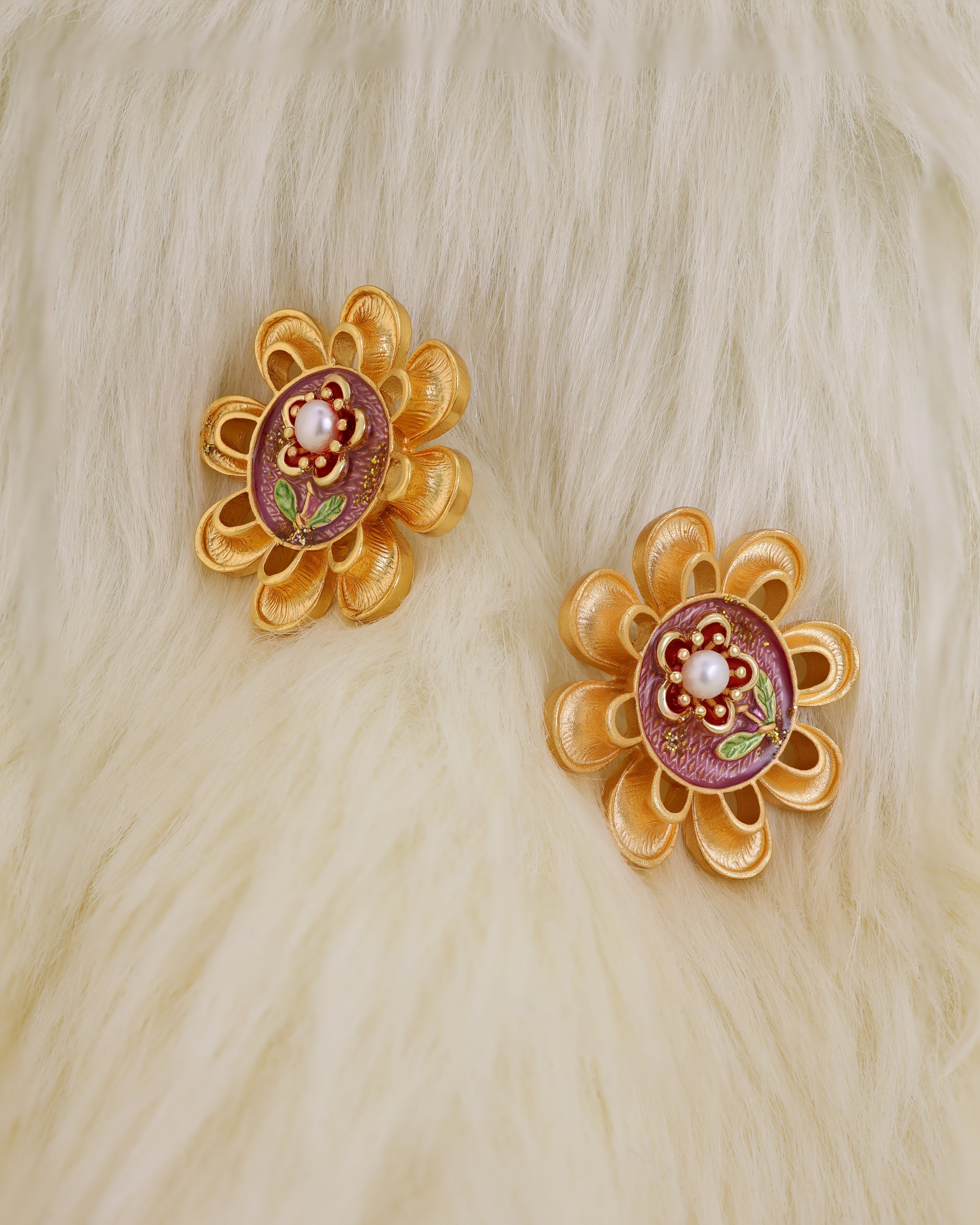 Sunflower Pendant Set