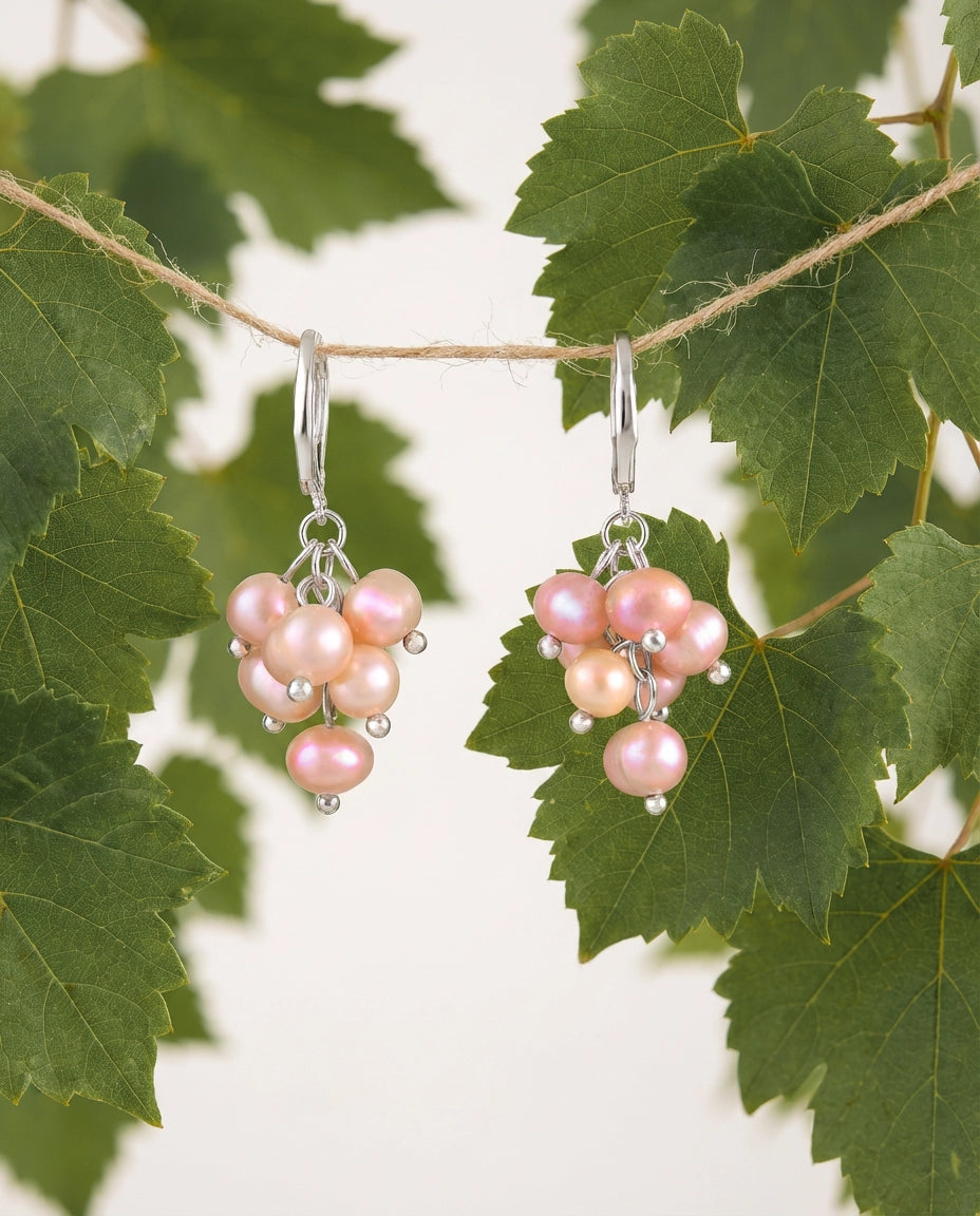Mini Pearl Grapes Dangle (Orange) hover
