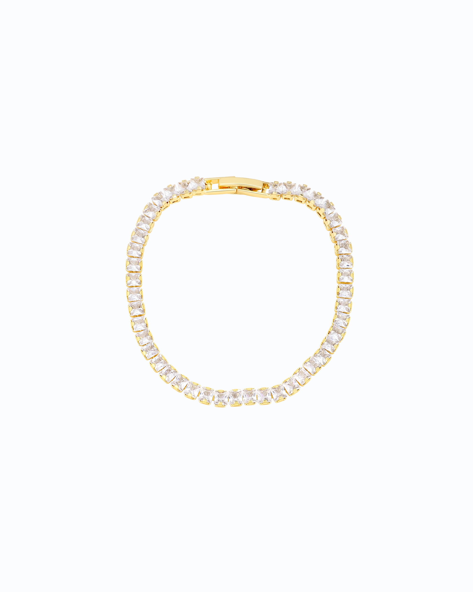 Princess Cut Gold