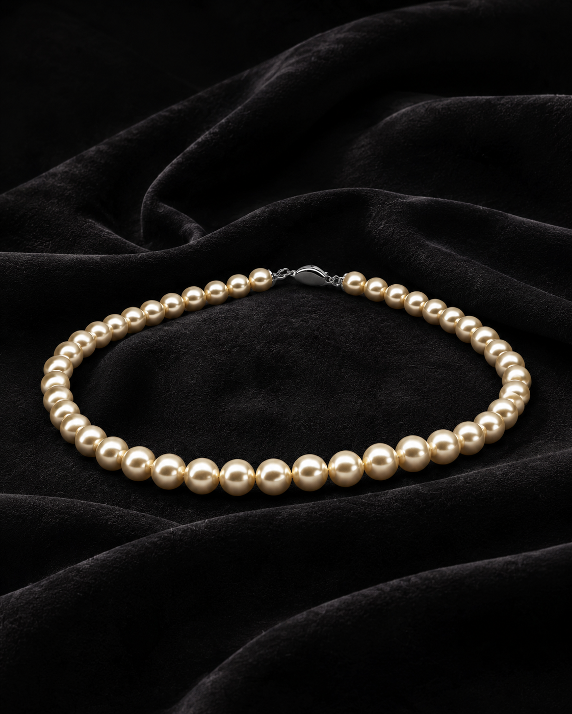 South Sea Pearl Necklace - Champagne Gold