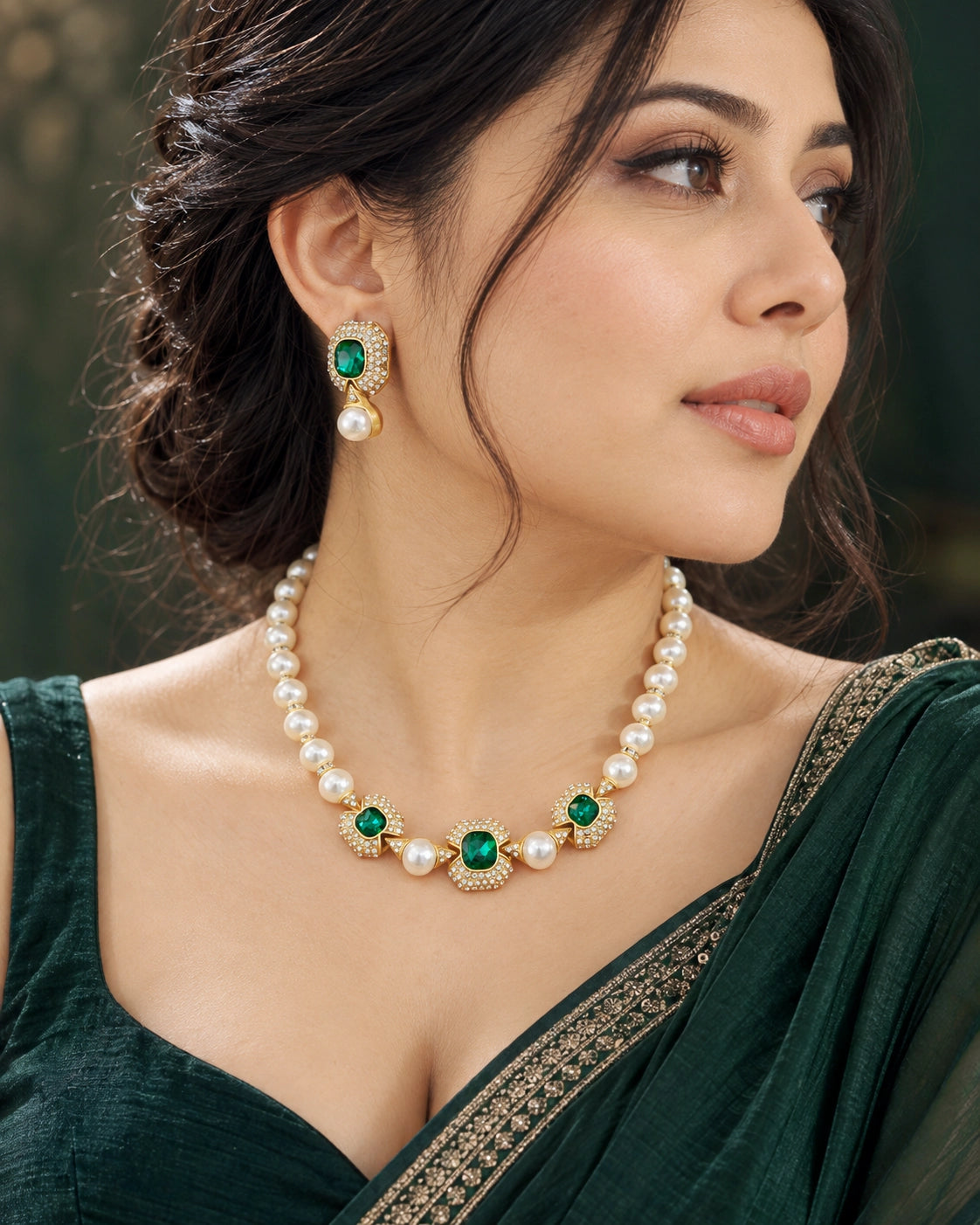 Isadora Pearl Necklace Set