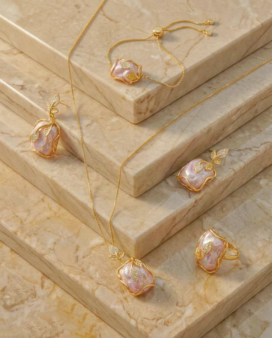 Encased Large Pearl Full Set hover