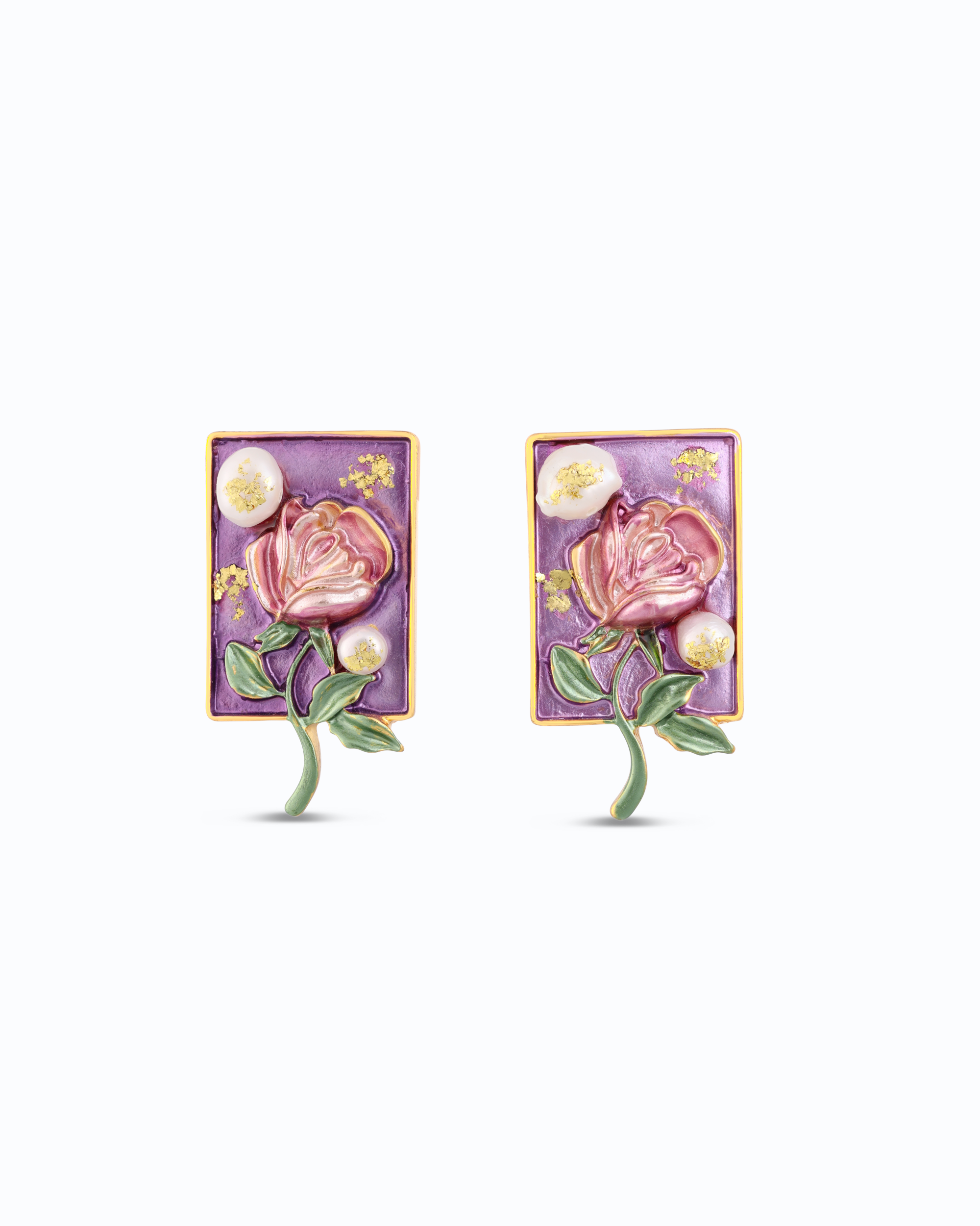 XL Purple Ear Stud