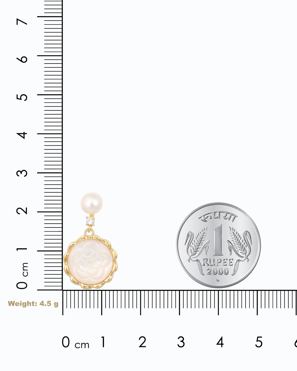 Floréa Mother-of-Pearl Drop Earrings