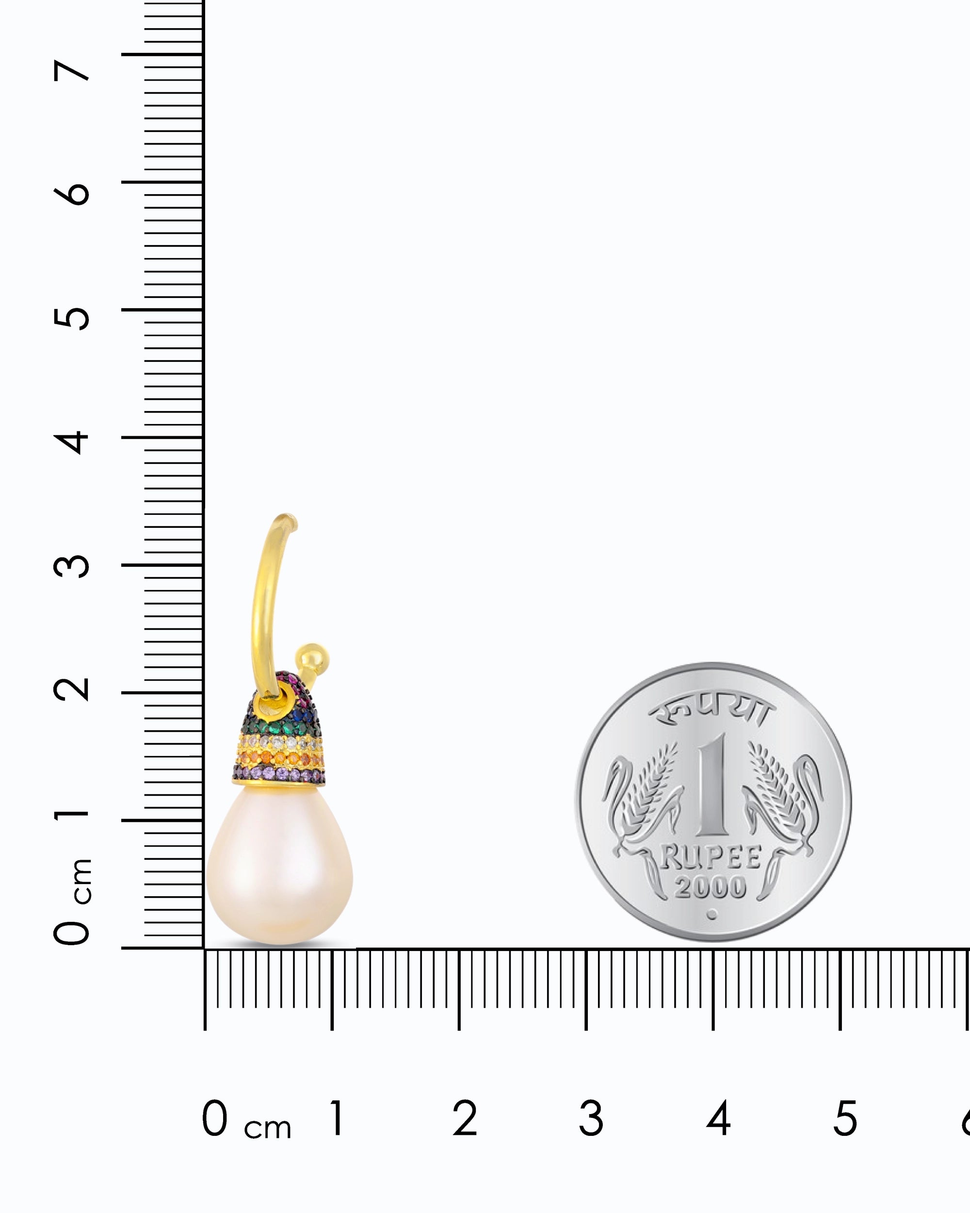 Prisma Shijia Pearl Bali Dangle