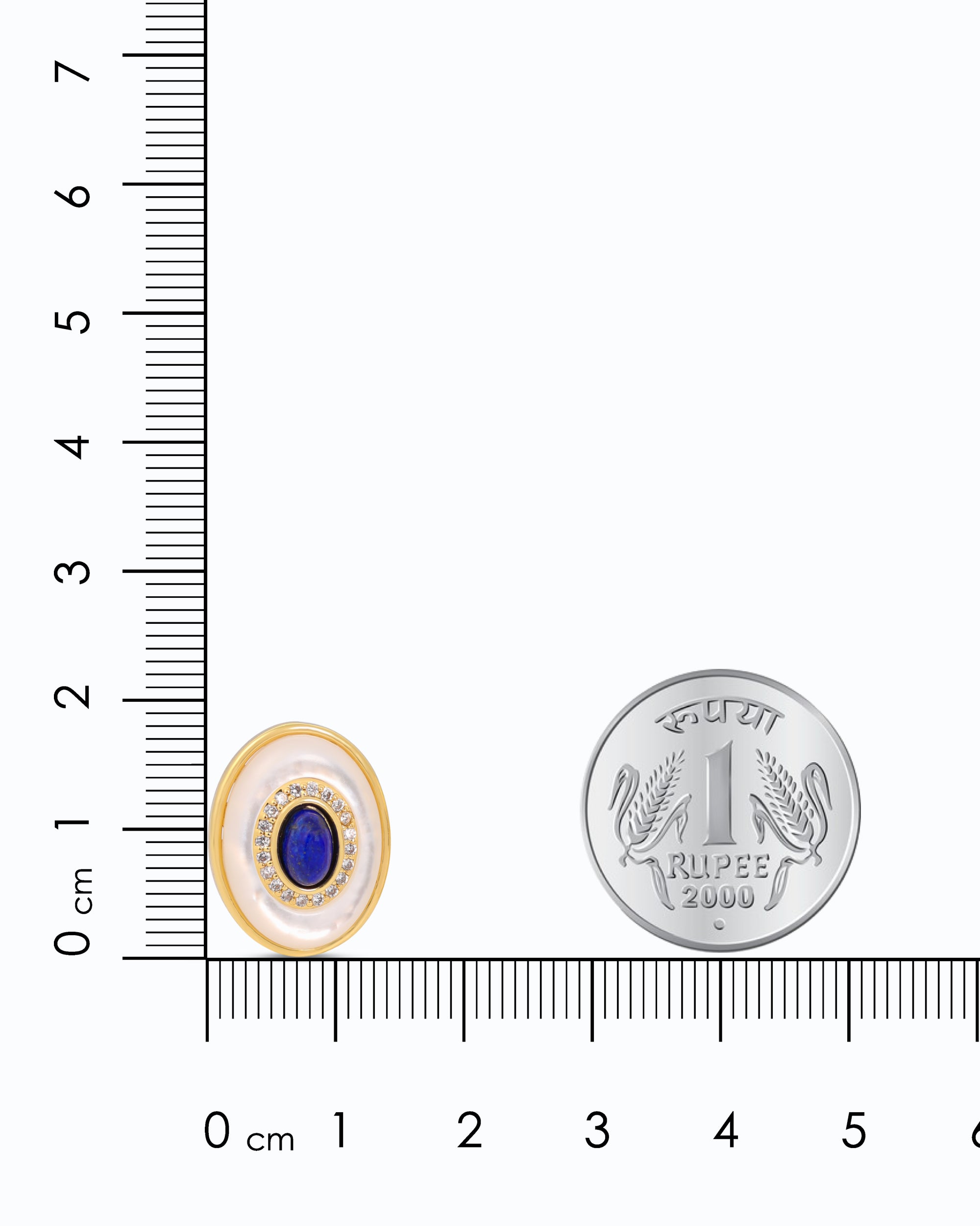 Lapis Lazuli Ear Studs