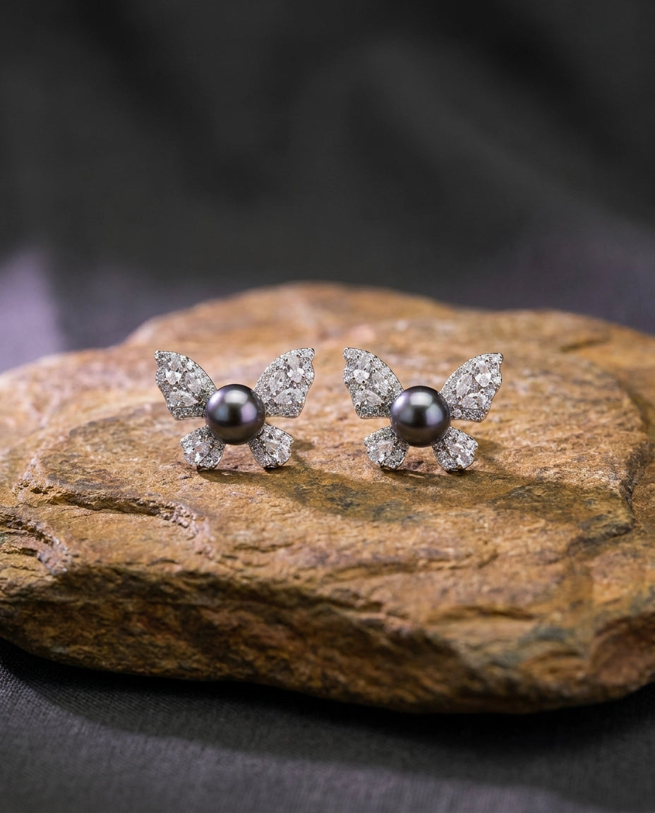 Tahitian Cultured Pearl Studs
