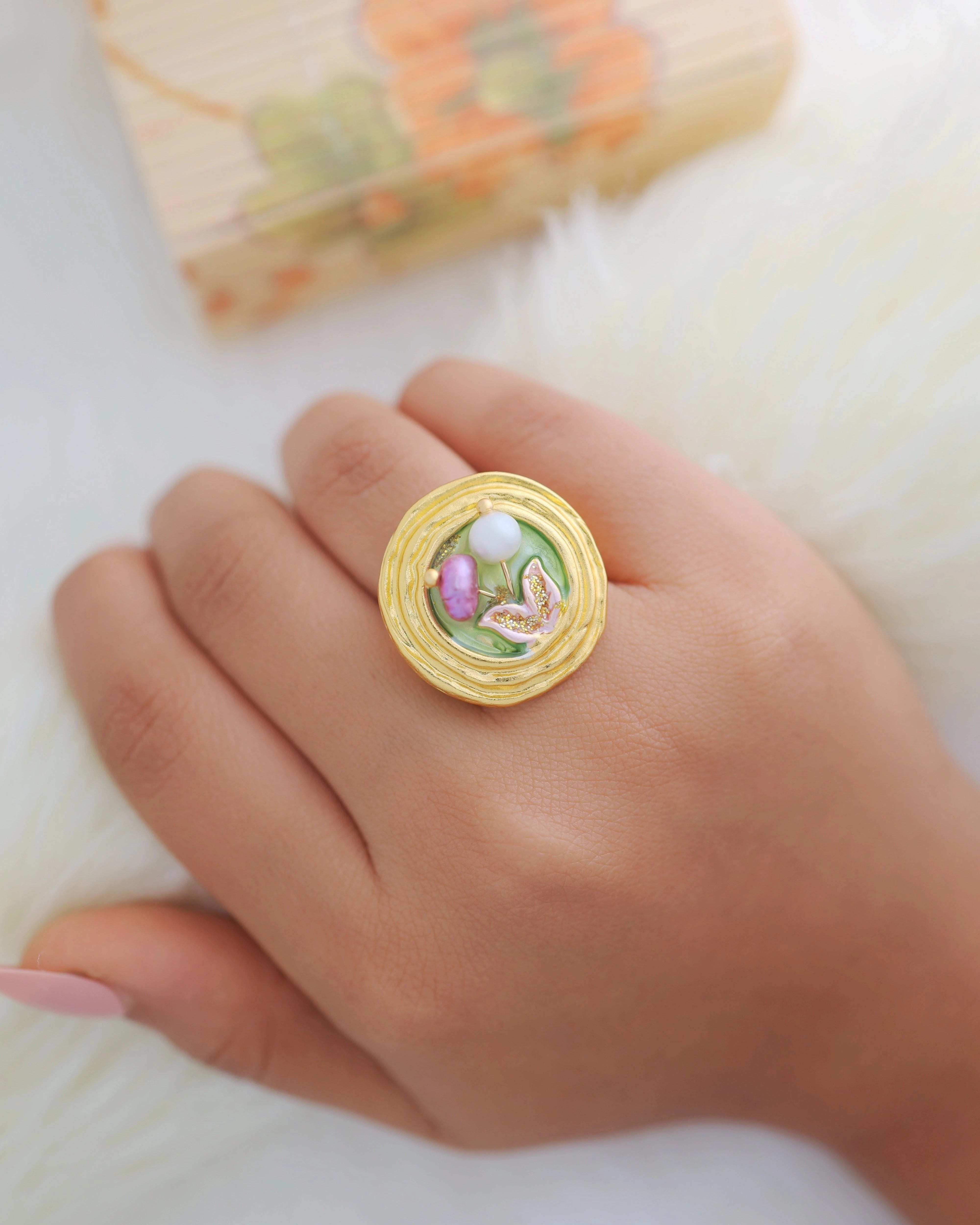 Vintage Pearl Ring