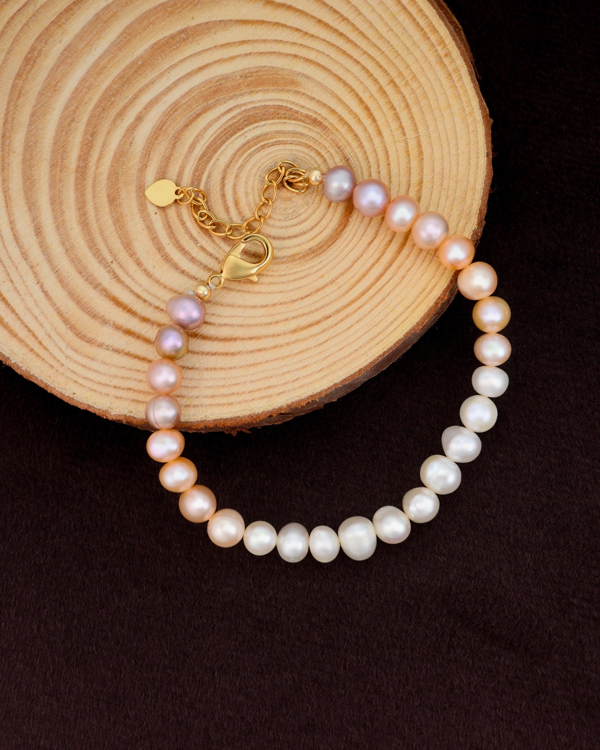 Freshwater Pearl Bracelet (Gradient)