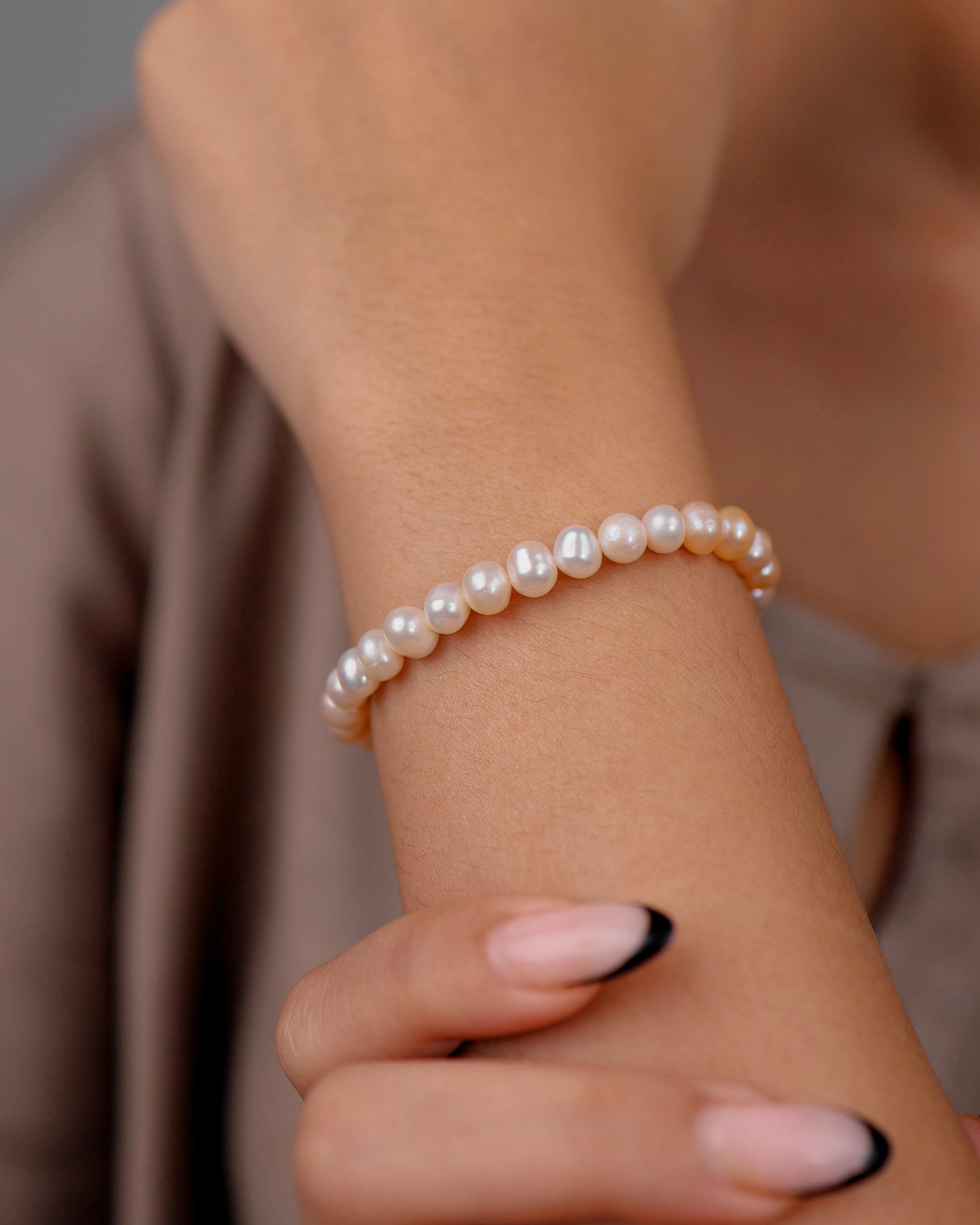 Freshwater Pearl Bracelet (Gradient)
