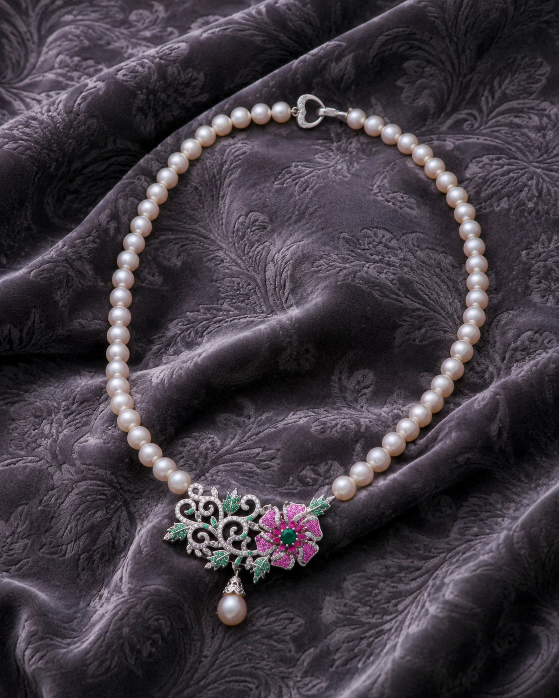 Bowknot Freshwater Pearl Necklace