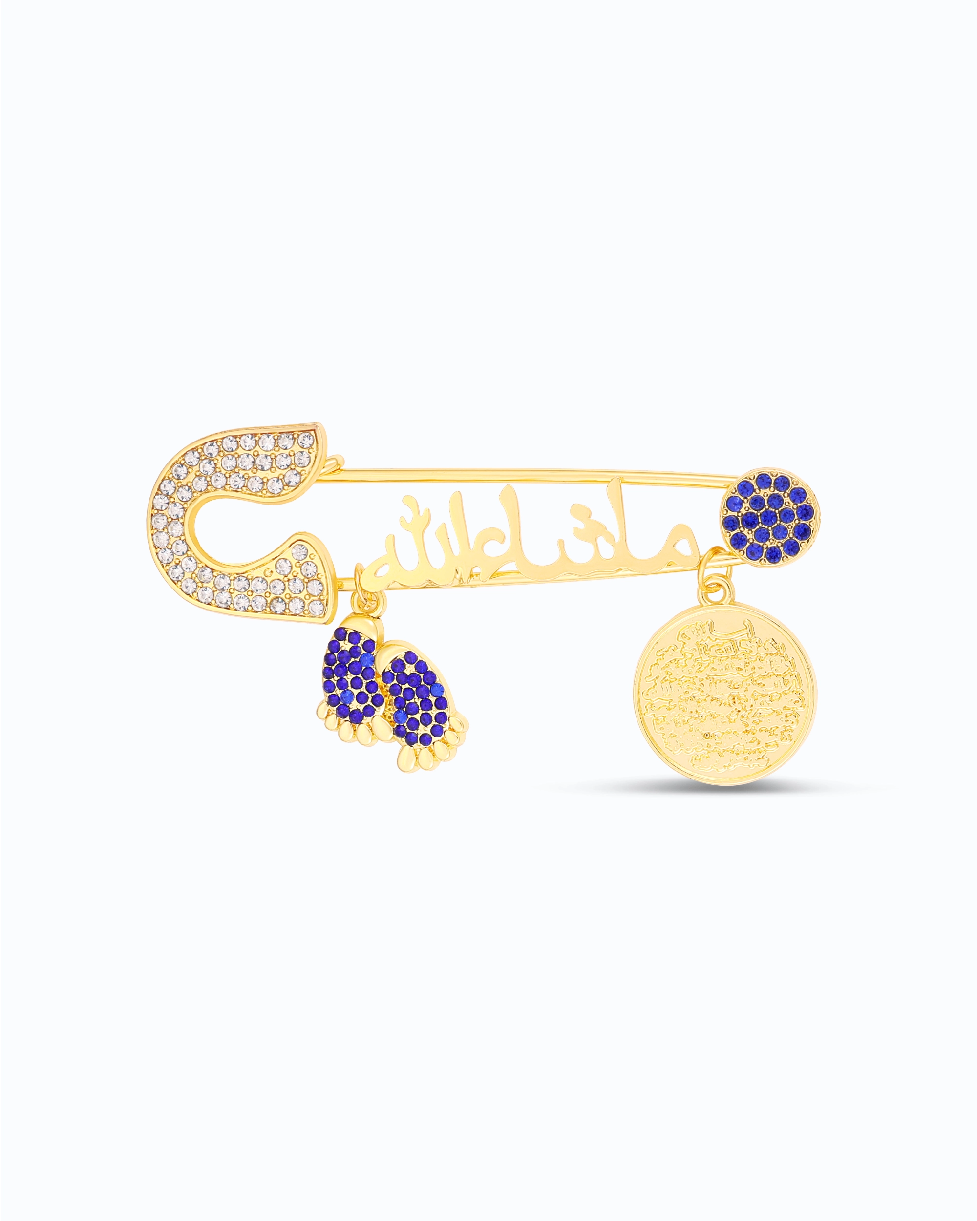 Turkish Brooch (Blue)