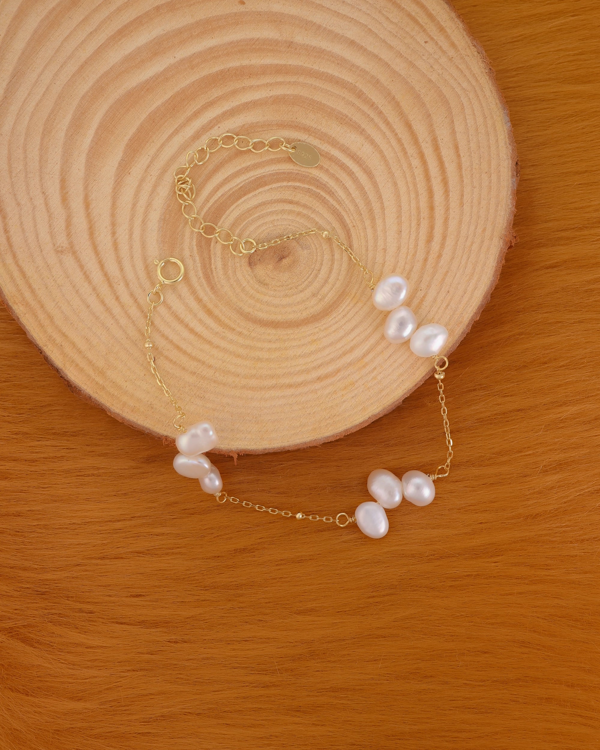 Enneagon Pearls Bracelet
