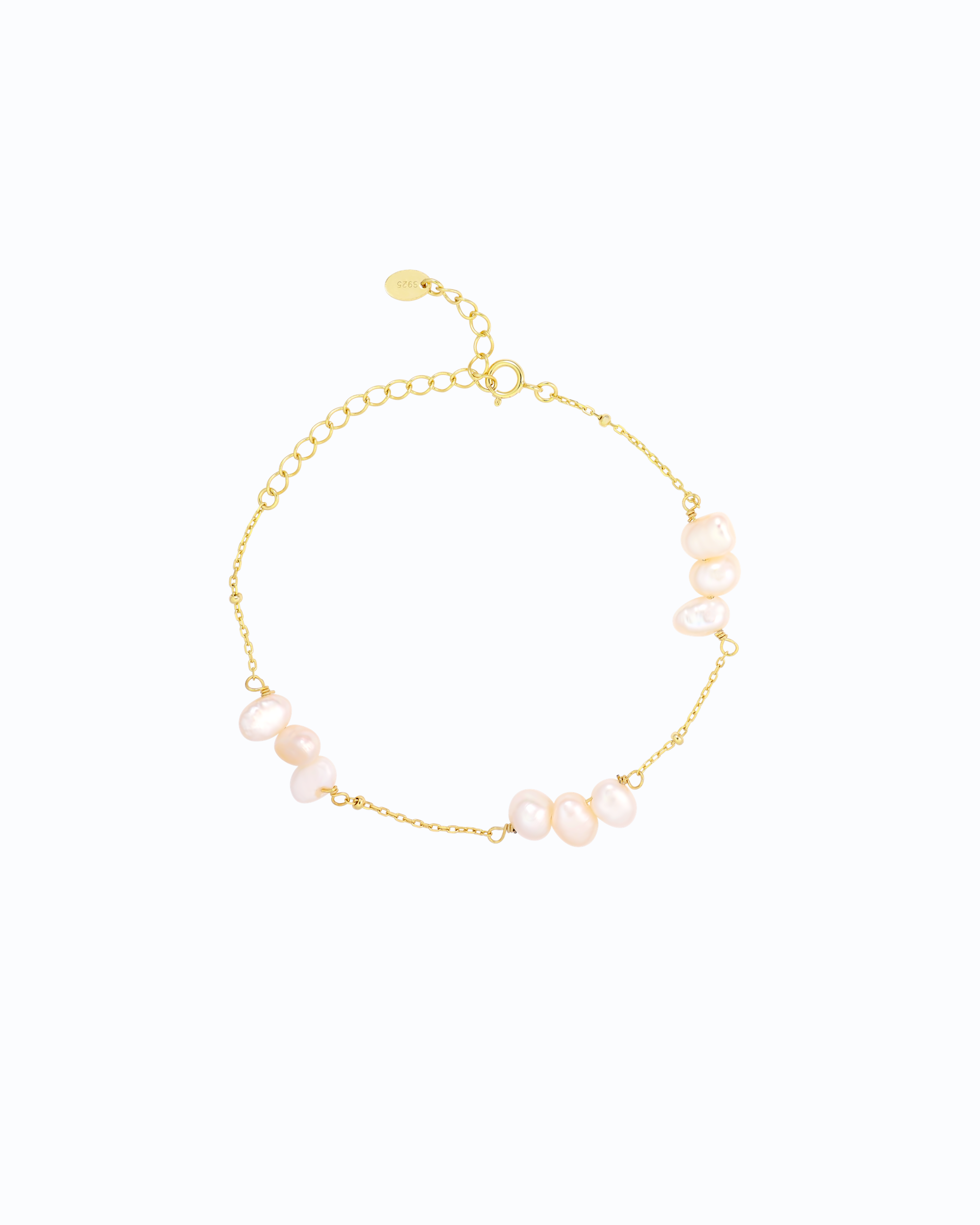 Enneagon Pearls Bracelet